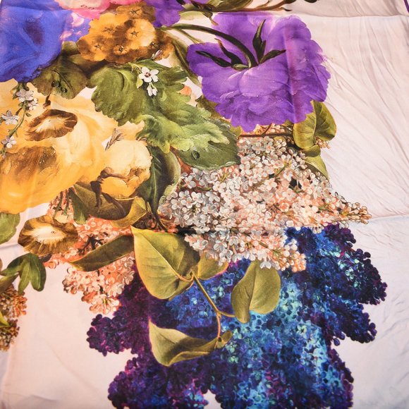 % 100 Twill Scarf Women - Picture 6 of 9